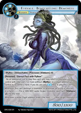 Euryale, Bonechilling Demoness