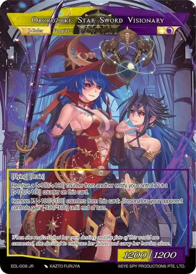 Oborozuki, Star Sword Visionary