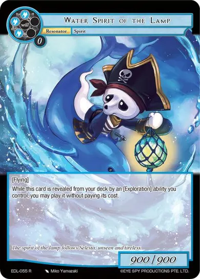 Water Spirit of the Lamp