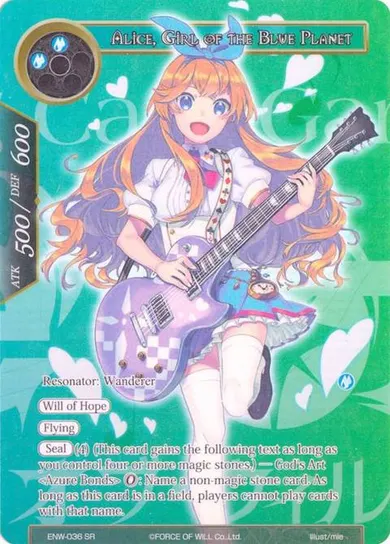 Alice, Girl of the Blue Planet