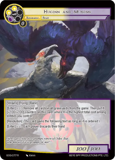 Huginn and Muninn