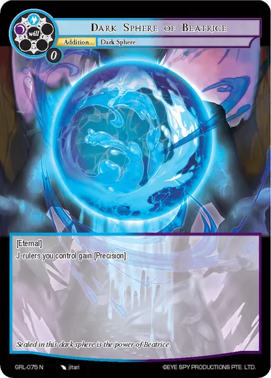 Dark Sphere of Beatrice