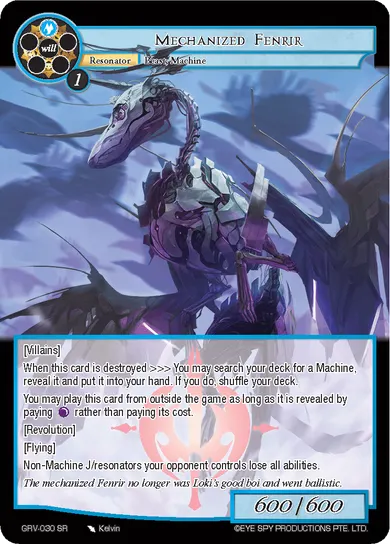 Mechanized Fenrir