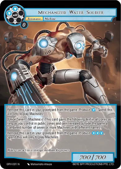 Mechanized Water Soldier