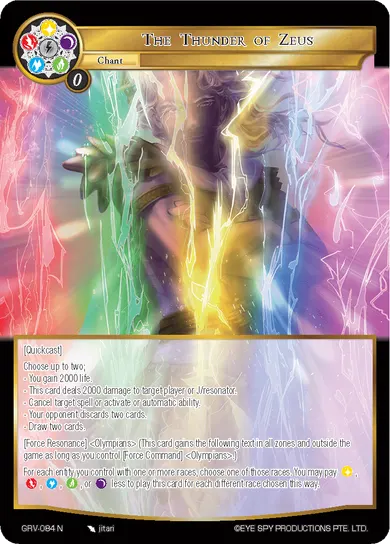 The Thunder of Zeus