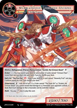 Nyarlathotep, Liberated Usurper