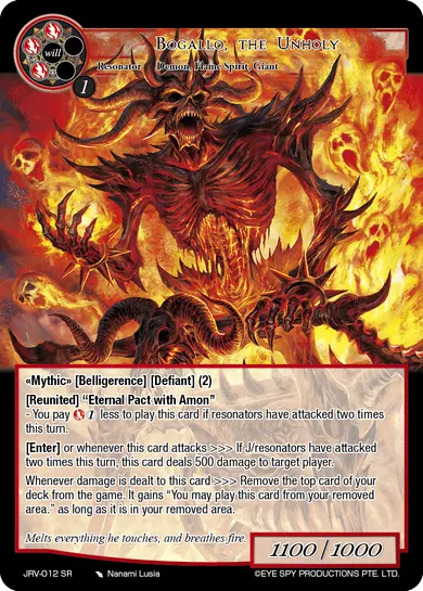 Bogallo, the Unholy