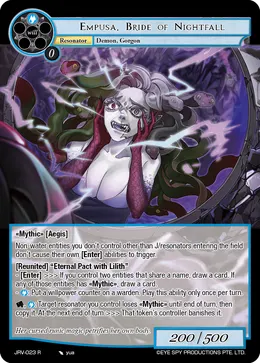 Empusa, Bride of Nightfall