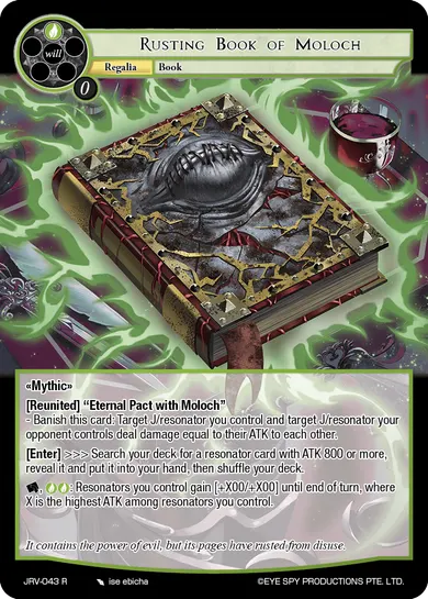 Rusting Book of Moloch