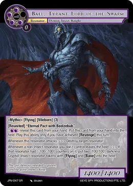 Bael, Tyrant Lord of the Swarm