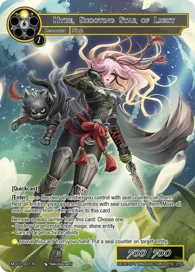 Hyde, Shooting Star of Light