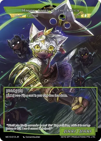 Hanzo, Chief of the Kouga