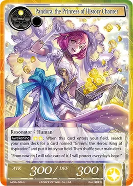 Pandora, the Princess of History Chanter