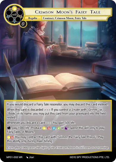 Crimson Moon's Fairy Tale