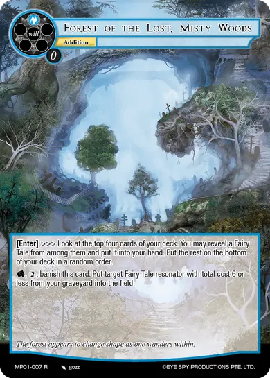 Forest of the Lost, Misty Woods