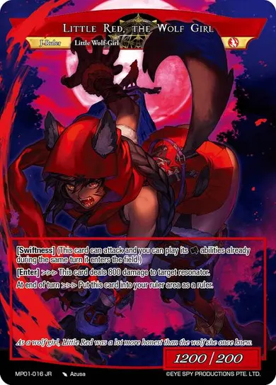 Little Red, the Wolf Girl