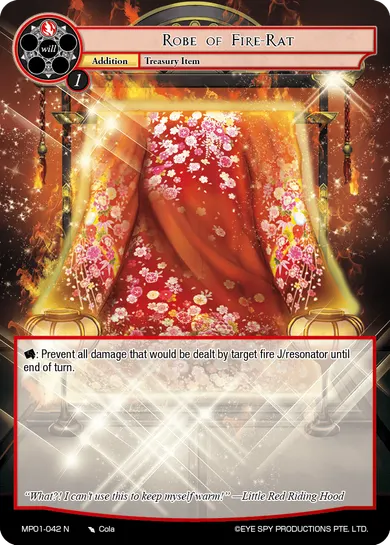 Robe of Fire-Rat