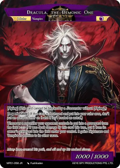Dracula, the Demonic One