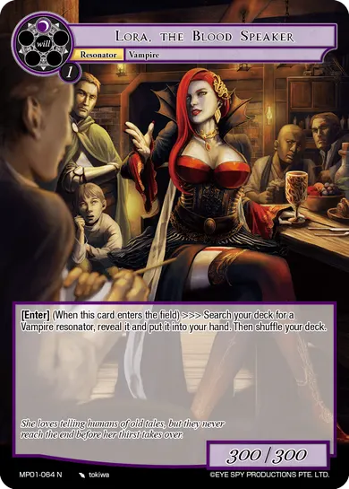 Lora, the Blood Speaker
