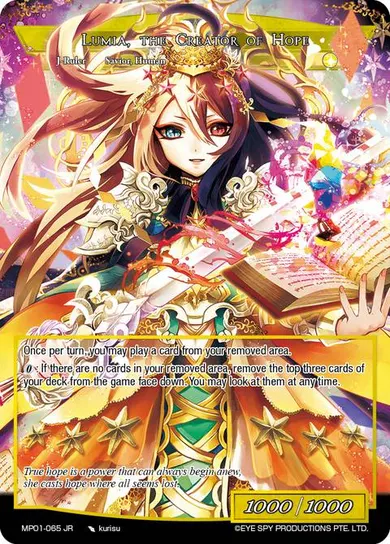 Lumia, the Creator of Hope
