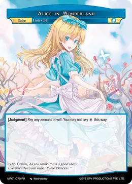 Alice in Wonderland