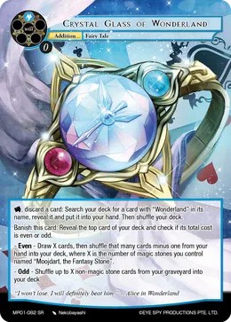 Crystal Glass of Wonderland