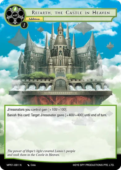 Refarth, the Castle in Heaven