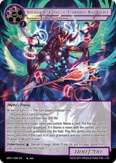 Shemhaza, Giver of Forbidden Knowledge