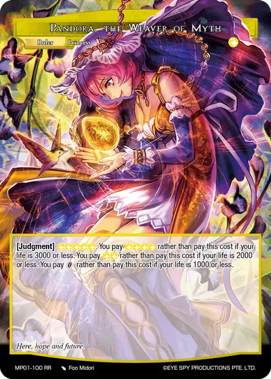 Pandora, the Weaver of Myth