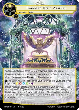 Pandora's Relic Arsenal