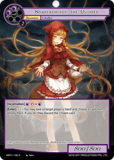 Nyarlathotep, the Usurper