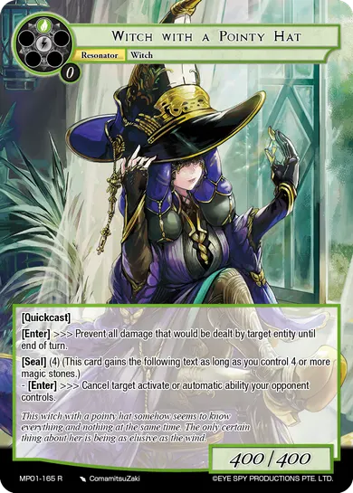 Witch with a Pointy Hat