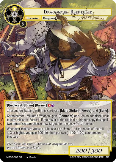Dragonoid Beekeeper