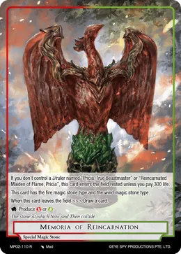 Memoria of Reincarnation