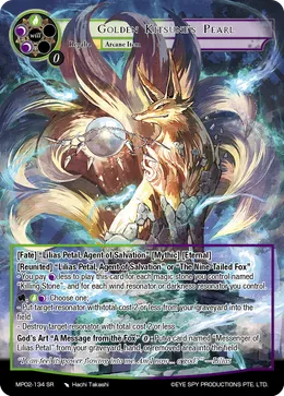 Golden Kitsune's Pearl