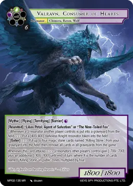 Valravn, Consumer of Hearts