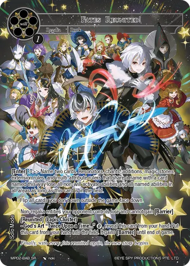 Fates Reunited!