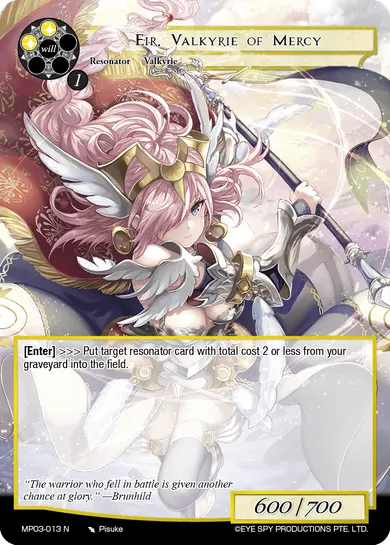 Eir, Valkyrie of Mercy
