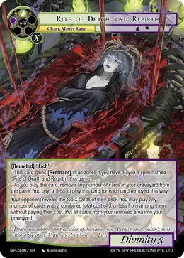 Rite of Death and Rebirth