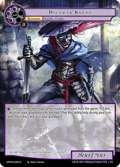 Disgraced Knight