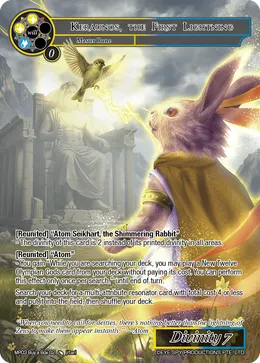 Keraunos, the First Lightning