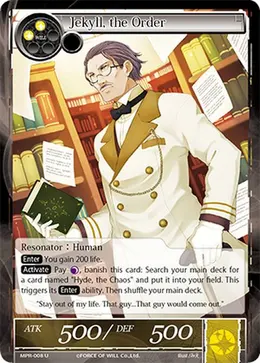 Jekyll, the Order