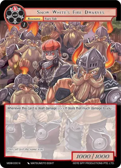 Snow White's Fire Dwarves