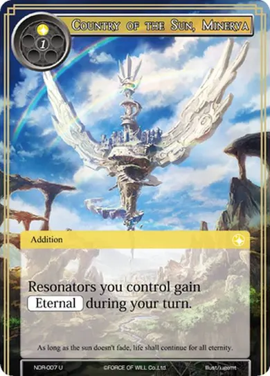 Country of the Sun, Minerva