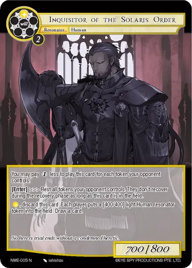 Inquisitor of the Solaris Order
