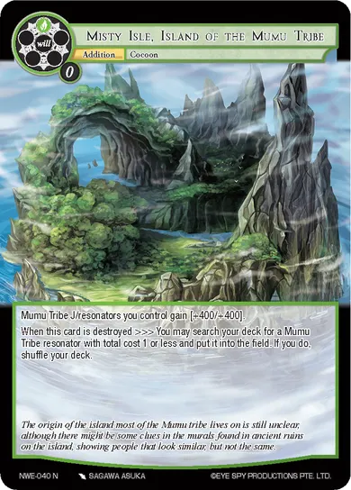Misty Isle, Island of the Mumu Tribe