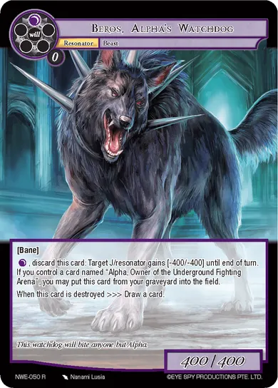 Beros, Alpha's Watchdog