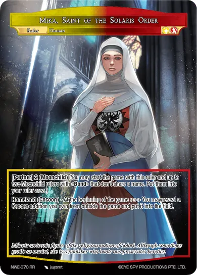 Mika, Saint of the Solaris Order