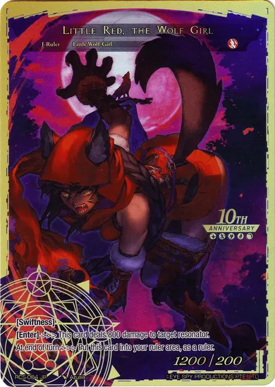 Little Red, the Wolf Girl
