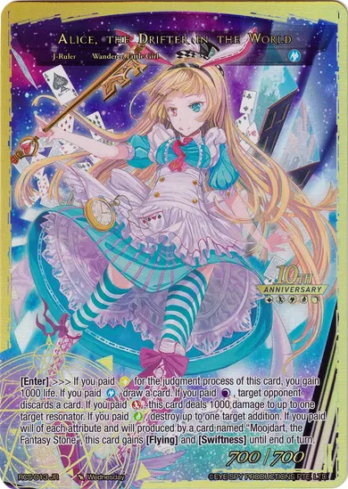 Alice, the Drifter in the World